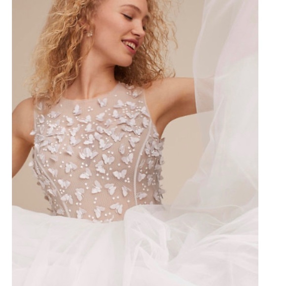 anthropology wedding dresses